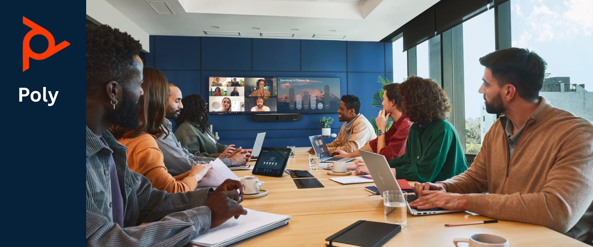 Auditorium with ceiling arrays, DSP, and stage lighting